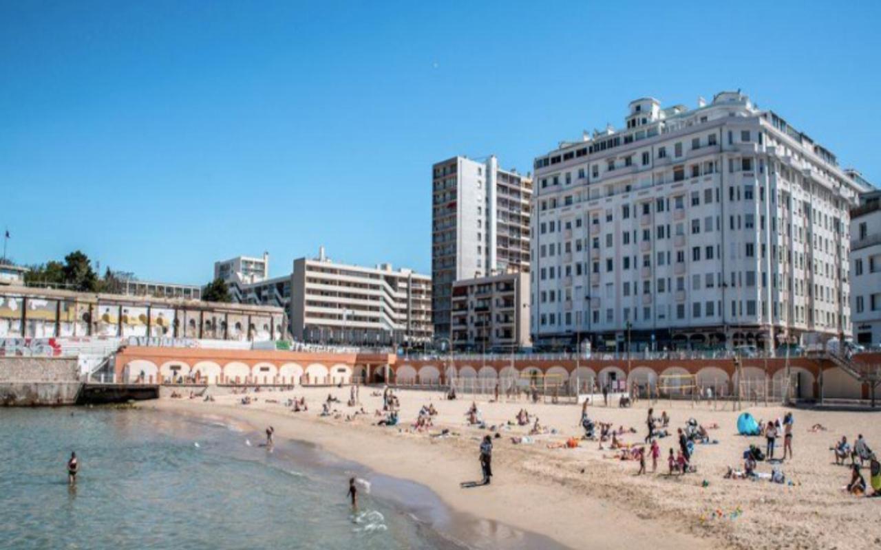 "Le Suez" Appartement Au Bord De Mer Catalans-Pharo Marseille Exterior photo